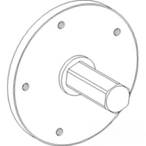 Shaft for John Deere H129658 AMH129658 9400 9500 9501 9600