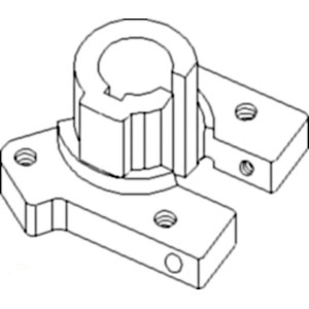 Hub Sheave Upper Clean for John Deere H134760 AMH134760 CTS CTS II C670 T550 T560 T660 W540 W550 W650 W660 9400 9410 9450 9500 9500SH 9501 9510 9510SH 9550 9550SH 9600
