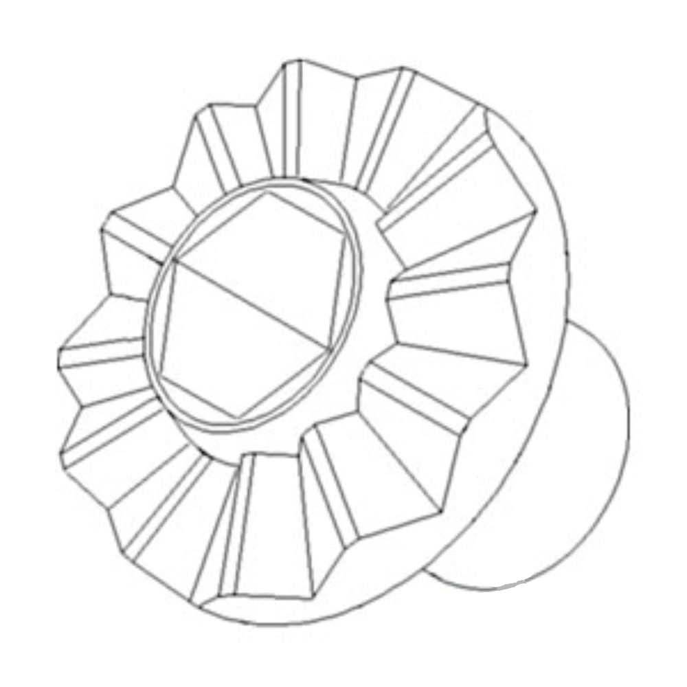 Hub for John Deere H135198 AMH135198 1092 1290 1291 1293 592 693 694 893 894