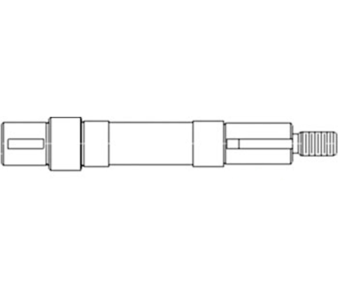 Shaft for John Deere H135452 AMH135452 CTS CTS II 9400 9410 9450 9500 9500SH 9501 9510 9510SH 9550 9550SH 9600 9610 9650 9650CTS 9650STS 9750STS