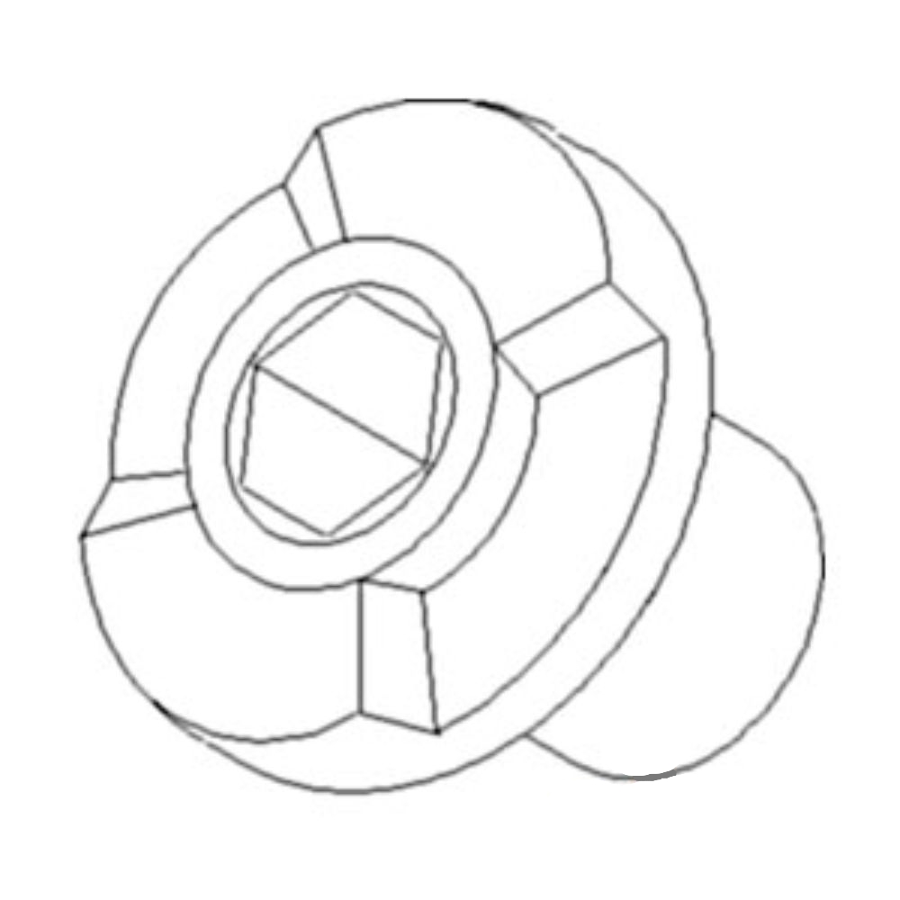 Hub for John Deere H154122 AMH154122 1092 1290 1291 1293 592 693 694 893 894