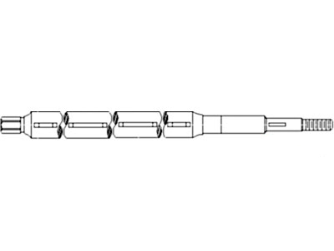 Shaft for John Deere H156577 AMH156577 9610 9650 9660
