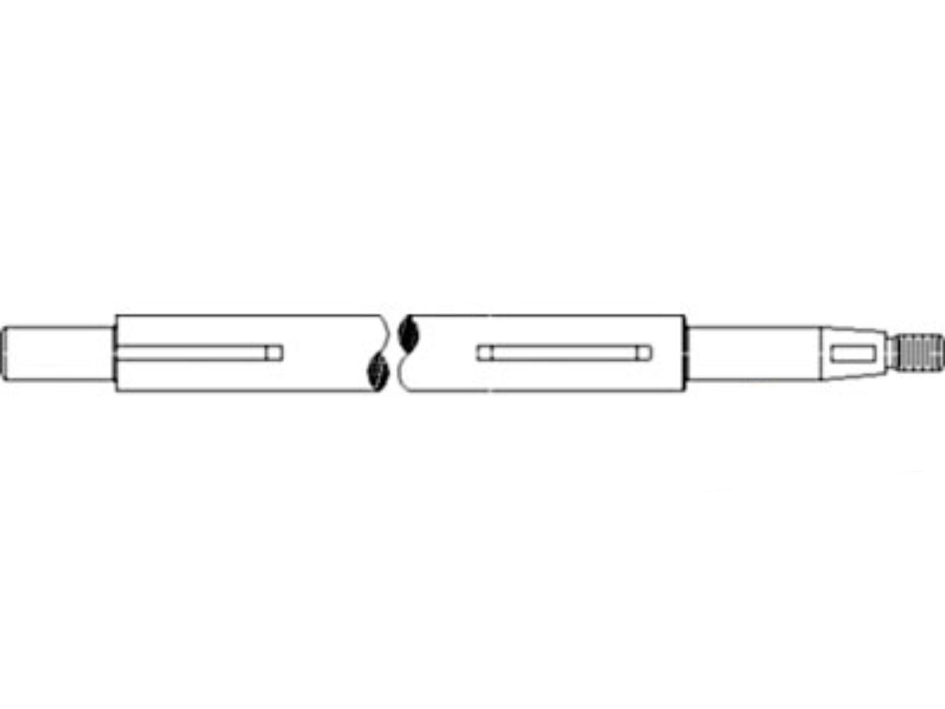 Shaft Rear Beater for John Deere H161010 AMH161010 9650STS 9660STS 9670STS 9750STS 9760STS 9770STS 9860STS 9870STS 9650STS 9660STS 9670STS 9750STS 9760STS 9770STS