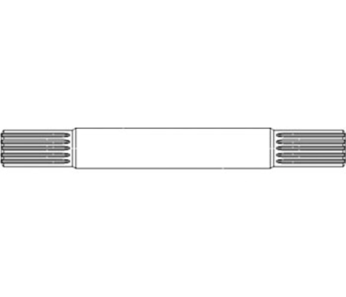 Shaft for John Deere H165663 AMH165663 CTS CTS II 9400 9410 9450 9500 9510 9550 9560 9560STS 9570STS 9600 9610 9650 9650CTS 9650STS 9660 9660CTS 9660S