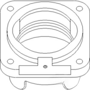 Housing Bearing for John Deere H203950 H75329 CTS CTS II 6600 6601 6602 6620 6622 7700 7701 7720 7721 8820 9400 9410 9450 9500 9500SH 9501 9510 9510SH 9550 9