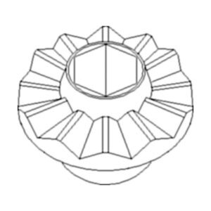 Hub for John Deere H206755 AMH206755 1092 1290 1291 1293 493 494 594 692 693 694 892 893 894