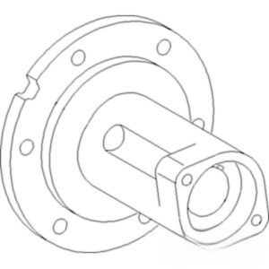 Hub Pulley Unloader Dri for John Deere H215595 AMH215595 9560STS 9650STS 9660STS 9750STS 9760STS 9860STS