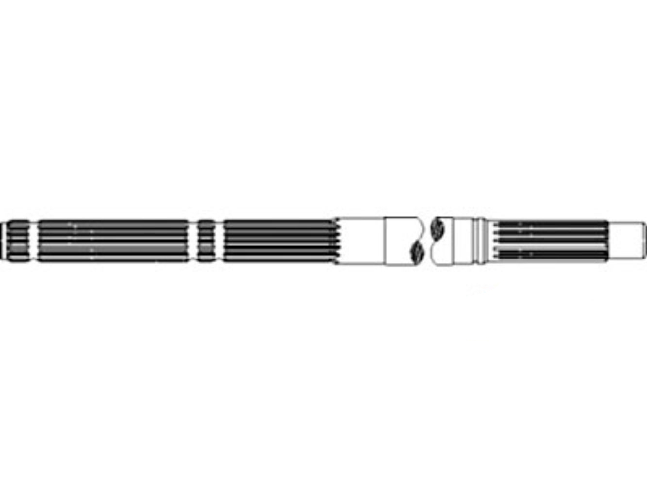 Shaft Feederhouse Lower for John Deere H224011 AMH224011 9670STS 9670STS 9770STS 9770STS 9870STS 9870STS