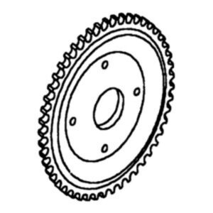 Sprocket Walker Drive for John Deere H86128 AMH86128 6600 6601 6602 6602 HILLSIDE 7700 7701