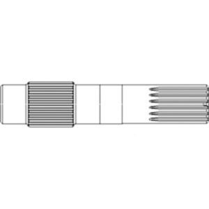 Shaft for John Deere H93674 AMH93674 2054 2056 2058 2064 2066 7720 8820 9600 9610