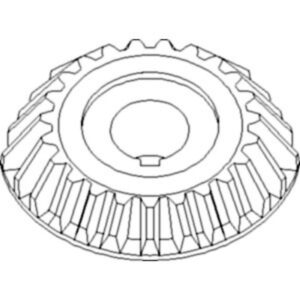 Gear Vert. Loading Auger for John Deere H96294 AMH96294 CTS CTS II C670 T550 T560 T660 W540 W550 W650 W660 6620 6622 7720 7721 8820 9400 9410 9450 9500 9500SH