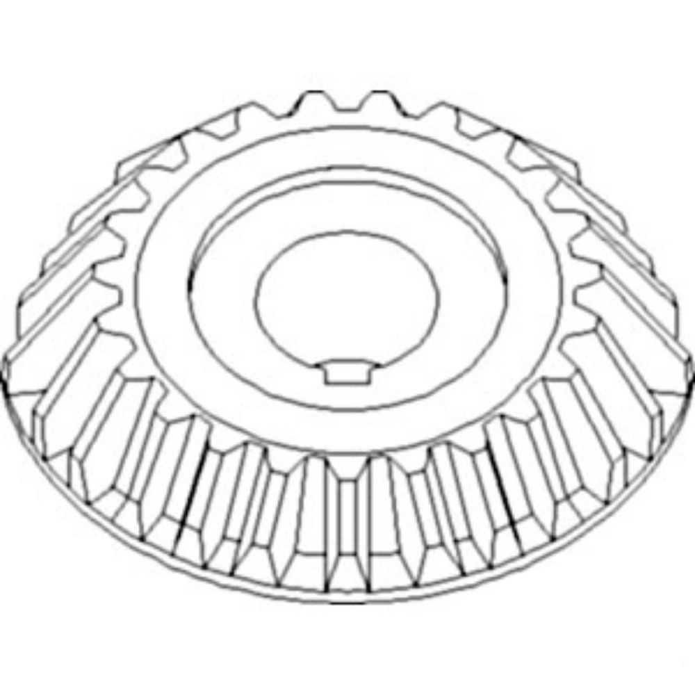 Gear Vert. Loading Auger for John Deere H96294 AMH96294 CTS CTS II C670 T550 T560 T660 W540 W550 W650 W660 6620 6622 7720 7721 8820 9400 9410 9450 9500 9500SH