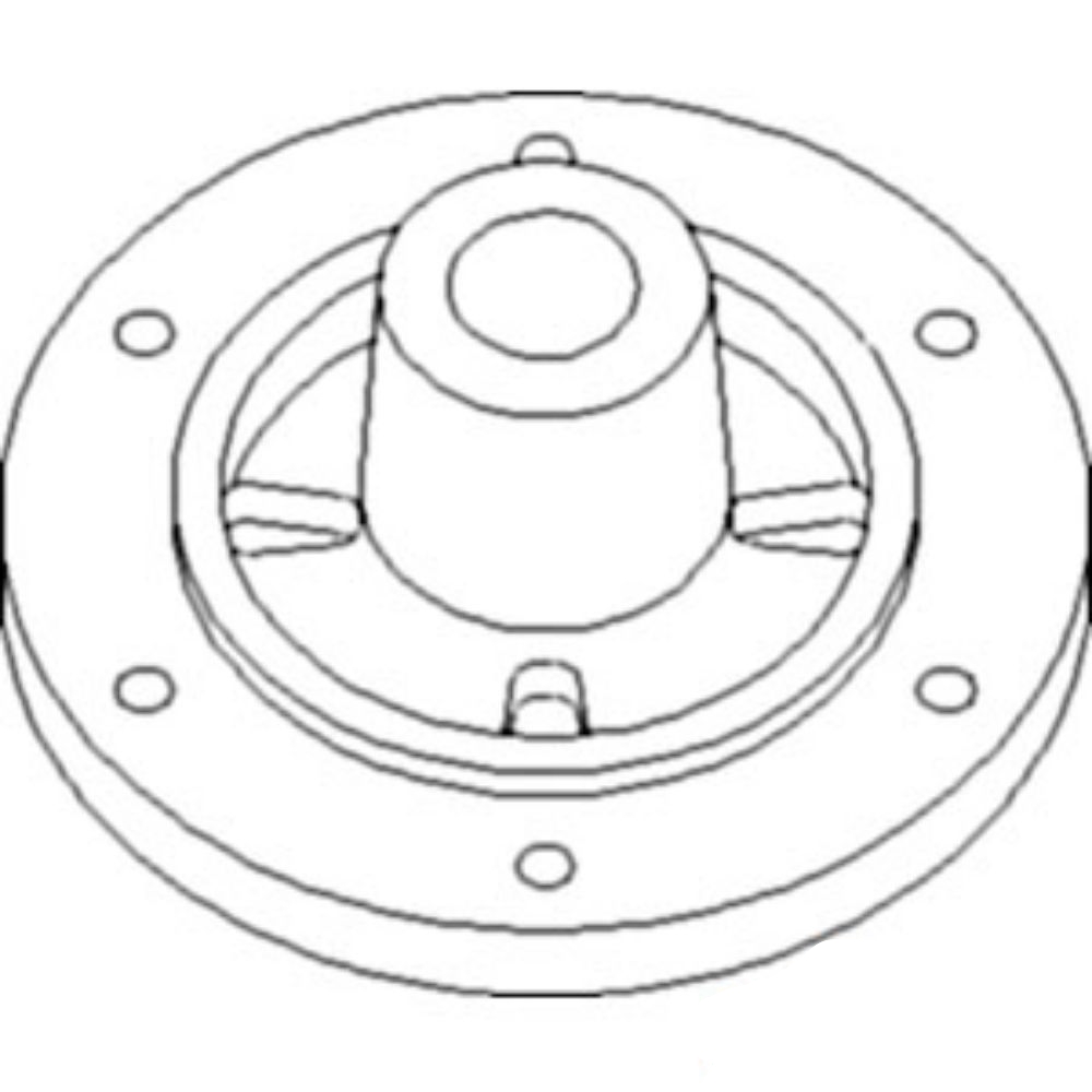 Hub for John Deere H97574 AMH97574 CTS CTS II C670 W540 W550 W650 W660 6620 6622 7720 7721 8820 9400 9410 9450 9500 9500SH 9501 9510 9510SH 9550 9