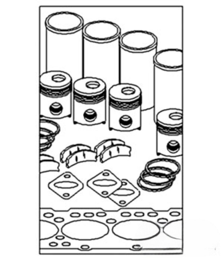 In Frame Overhaul Kit for Ford IK158 BEKF1580G 2000 3000