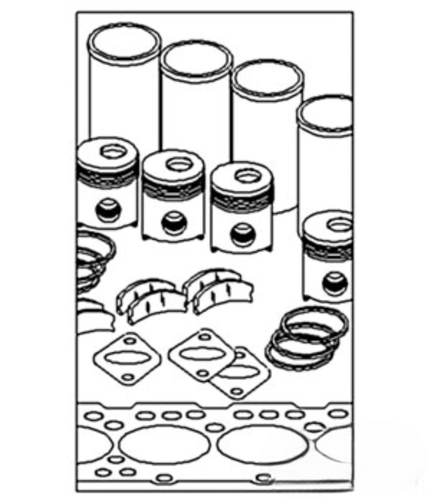 In Frame Overhaul Kit for Ford IK177 BEKF1760D 3600