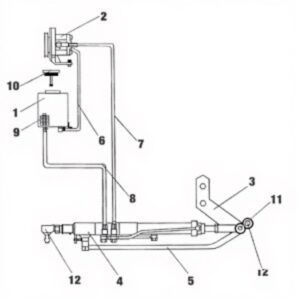 Power Steering Conv Kit for John Deere JD100 JD100 1020 1030 1120 1130 1520