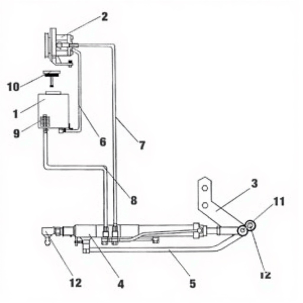 Power Steering Conv Kit for John Deere JD100 JD100 1020 1030 1120 1130 1520