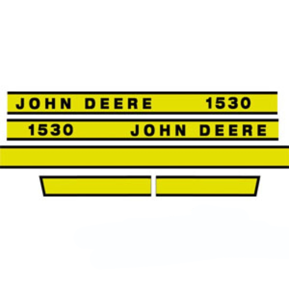 Decal Set Hood for John Deere JD1530 JD1530 1530