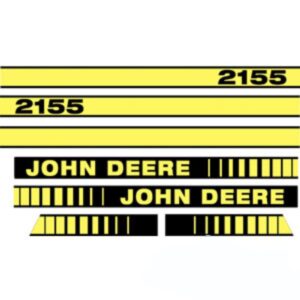 Decal Set Hood for John Deere JD2155 JD2155 2155