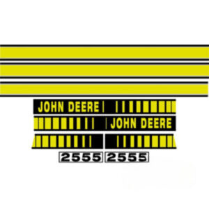Decal Set Hood for John Deere JD2555 JD2555 2555