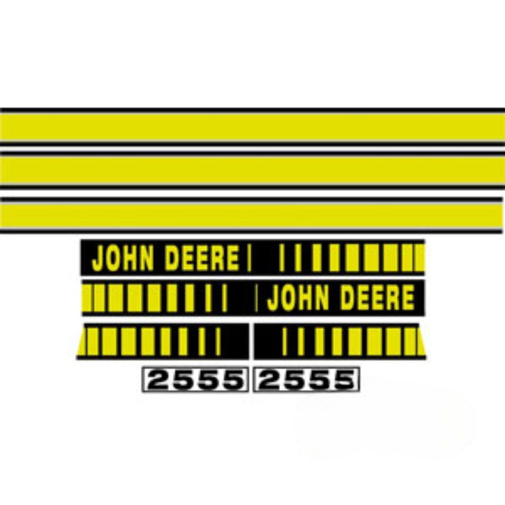 Decal Set Hood for John Deere JD2555 JD2555 2555