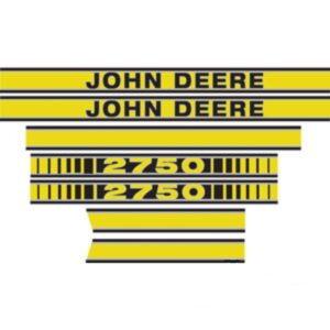 Decal Set Hood for John Deere JD2750 JD2750 2750