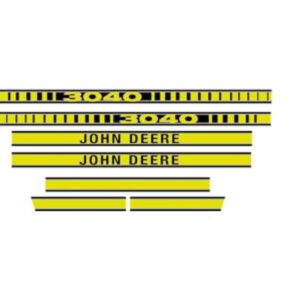 Decal Set Hood for John Deere JD3040 JD3040 3040