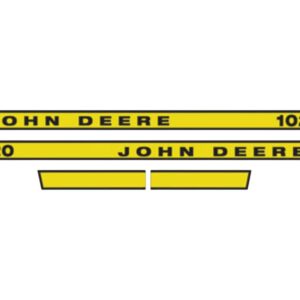 Decal Set Hood for John Deere JD401 JD401 1020