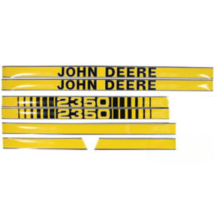 Decal Set Hood for John Deere JD407 JD407 2350