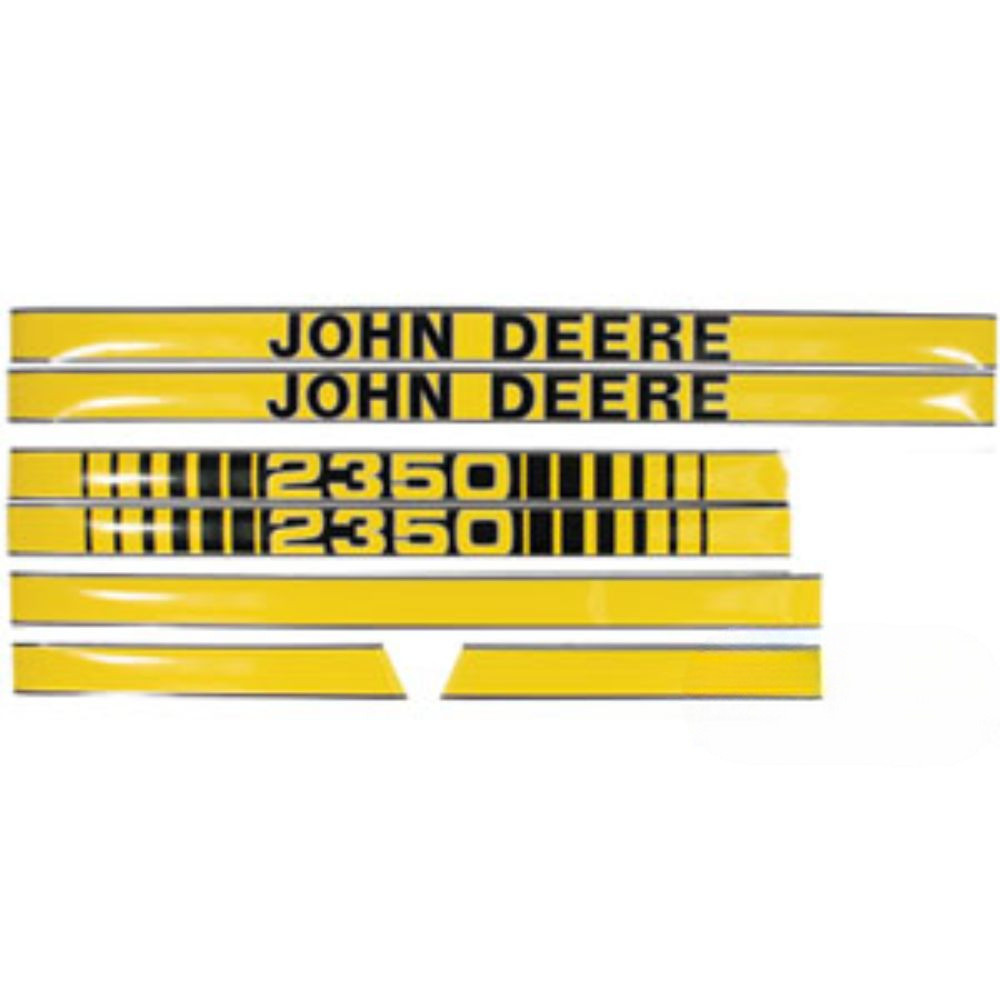 Decal Set Hood for John Deere JD407 JD407 2350