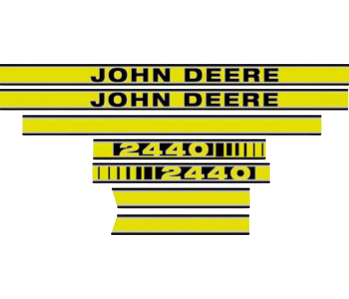 Decal Set Hood for John Deere JD409 JD409 2440