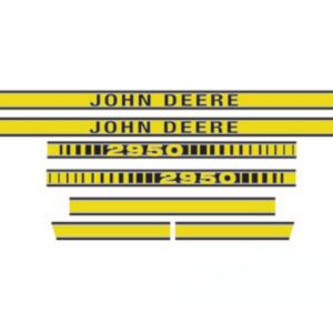 Decal Set Hood for John Deere JD410 JD410 2950