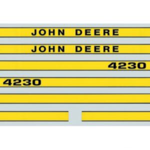 Decal Set Hood for John Deere JD4230 JD4230 4230