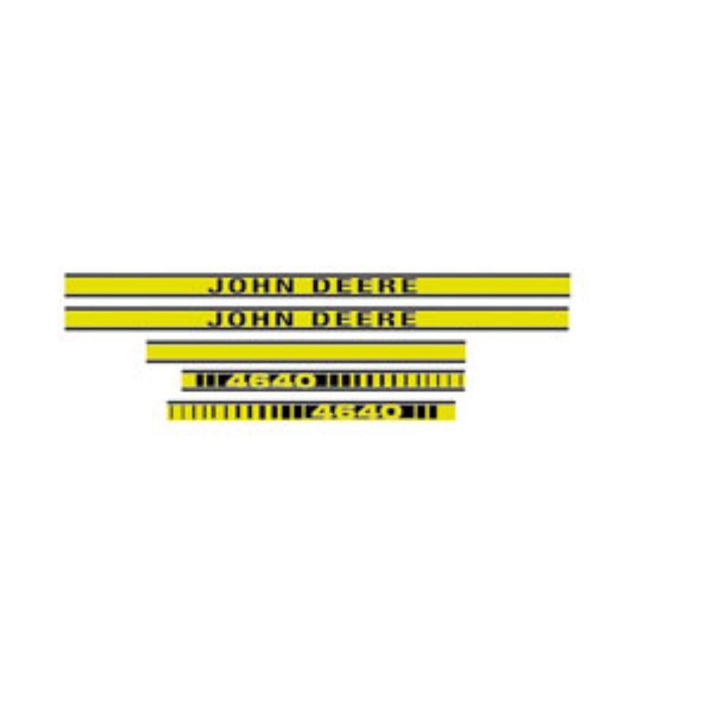 Decal Set Hood for John Deere JD4640 JD4640 4640