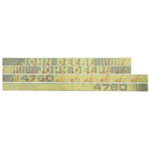 Decal Set Hood for John Deere JD4760 164921 4760