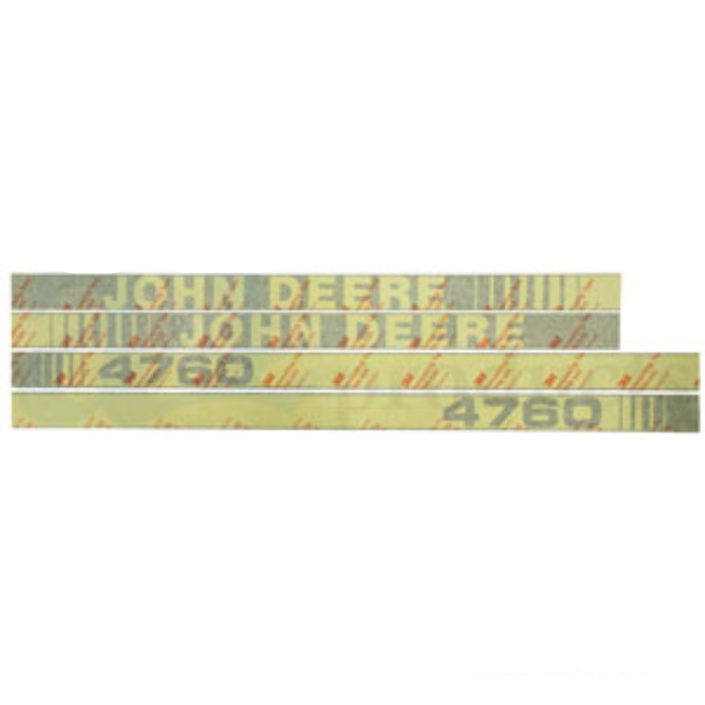 Decal Set Hood for John Deere JD4760 164921 4760