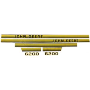 Decal Set for John Deere JD6200 L101625, 6200