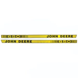 Decal Set Hood for John Deere JD650 JD650 650