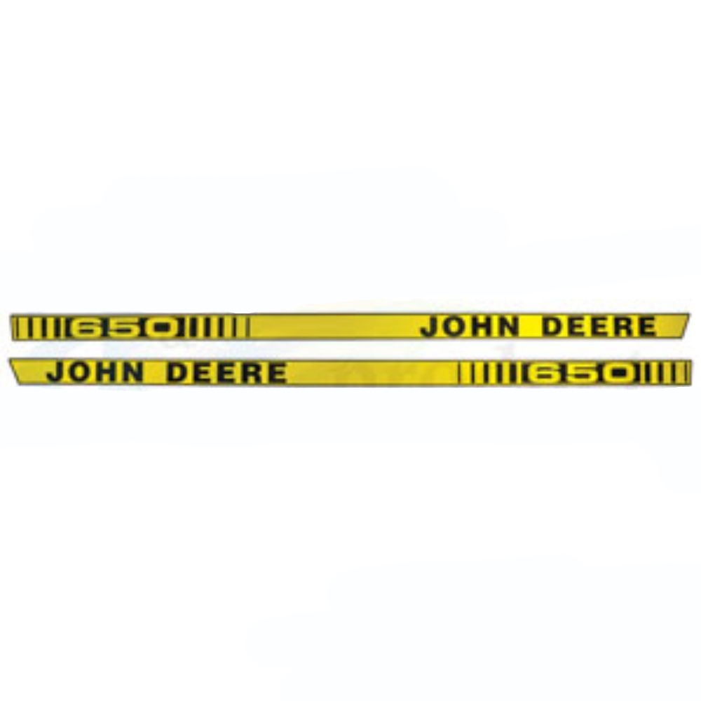 Decal Set Hood for John Deere JD650 JD650 650