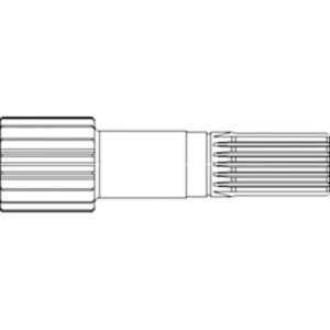 Shaft Sun Gear for John Deere L110738 6900 6910 6910S 7405 7500