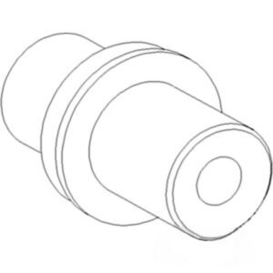 Pin for John Deere L111817 JXL111817 6010 6100MC 6105M 6105R 6110 6110L 6110M 6110MC 6110R 6115R 6120 6120L 6120M 6120R 6125M 6125R 6130M 6130R 6135