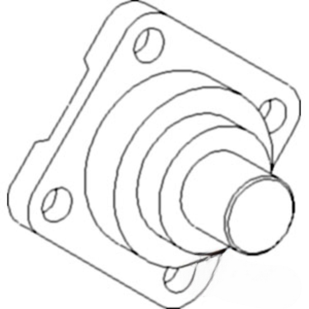 King Pin Mfwd Front Axle for John Deere L112110 AML112110 SE6510 SE6520 SE6610 6505 6506 6510 6515 6520 6600 6605 6610 6615 6620 6715 6800 6810 6820 7210 7220 7320 7405