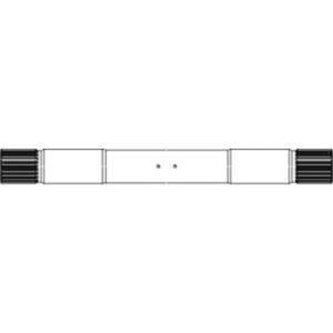 Rockshaft for John Deere L152475 AML152475 6110L 6200 6200L 6205 6210L 6300 6300L 6310L 6310S 6400 6400L 6405 6410 6410S 6500 6500L 6505 6510L 6510S 6605