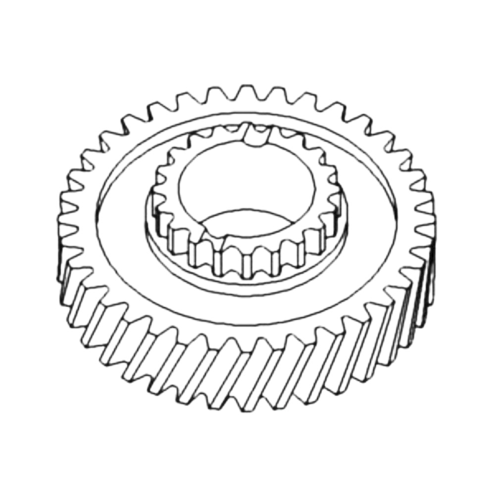 Gear 2nd & 6th for John Deere L28664 AML28664 1550 1750 1850 2040S 2130 2140 2155 2250 2355 2450 2555 2630 2640 2750 2755