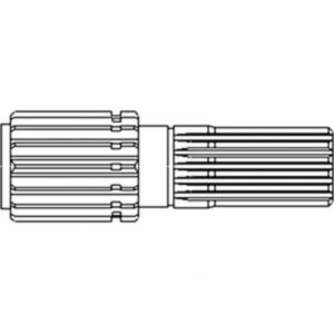 Shaft Diff. Hub for John Deere L40029 AML40029 1550 1640 1750 1850 1850N 1950 1950N 2040 2040S 2155 2250 2350 2355 2355N 2450 2550 2555 2650 2650N 2755