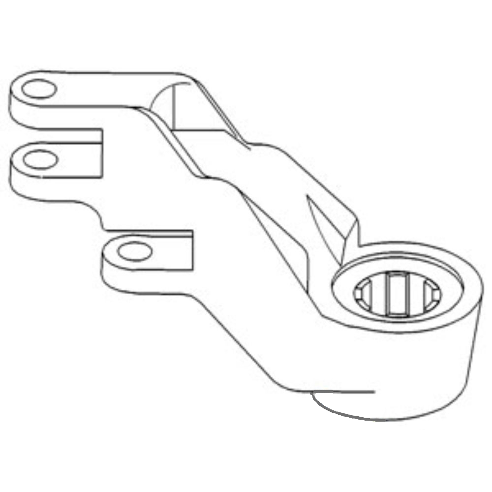 Steering Arm Lh for John Deere L57015 AML57015 SE6010 SE6100 SE6110 SE6200 SE6210 SE6300 SE6310 SE6400 SE6410 SE6510 SE6610 2950 2955 3050 3055 3350 6010 6020