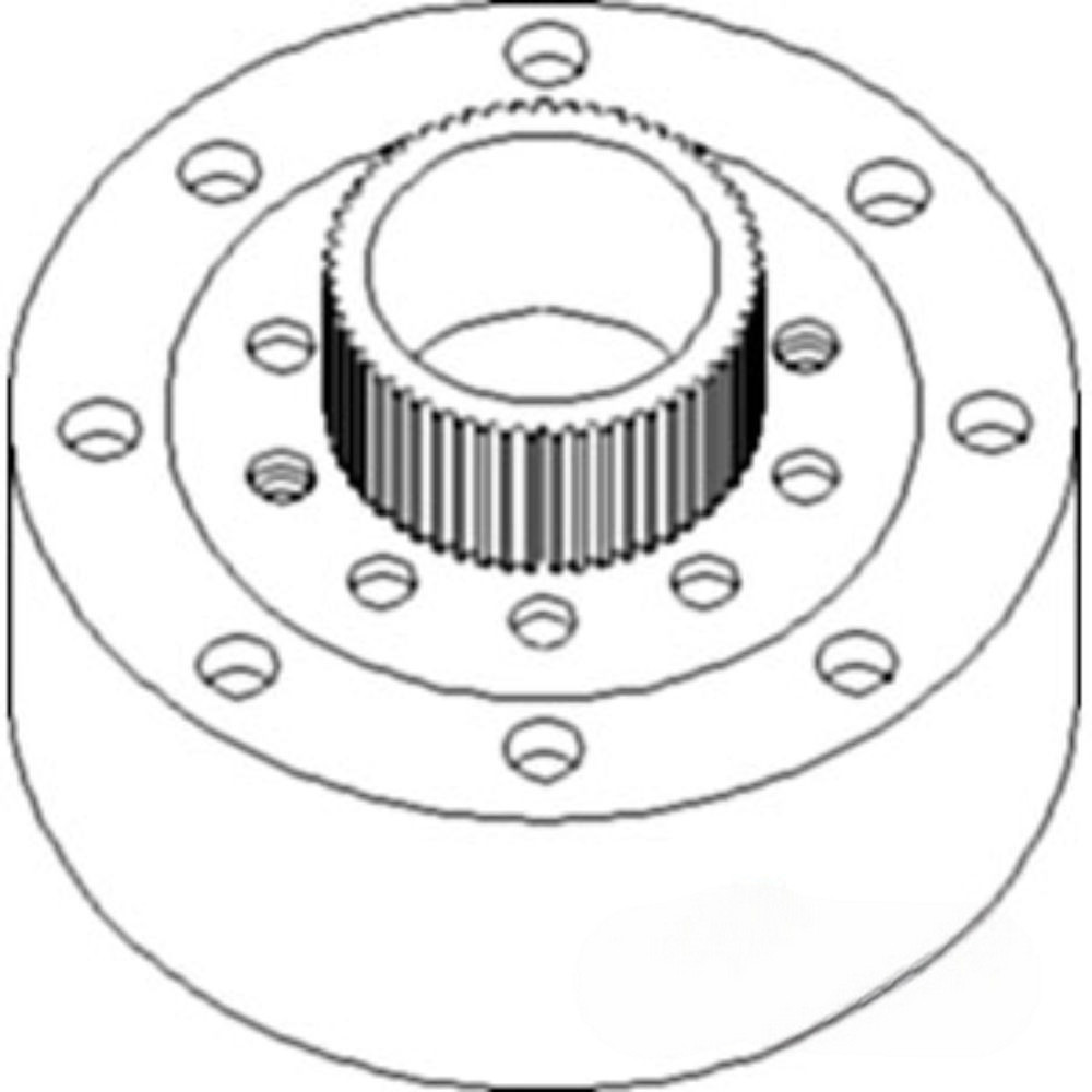 Ring Gear Mfwd Plantary for John Deere L79729 AML79729 410E 310G 310SG 315SG 410D 410E 410G 510D SE6010 SE6020 SE6110 SE6120 SE6210 SE6220 SE6310 SE6320 SE6410 SE6420