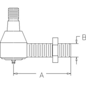 Tie Rod Threaded Lh for John Deere LVA10727 LVA10727 110 3120 3203 3320 3520 3720 4120 4200 4210 4300 4310 4320 4400 4410 4510 4520 4600 4610 4700 4710 4720