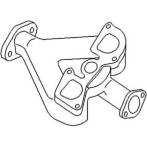 Manifold for John Deere M408T TP-M408TAF M MT 320 330 40 420