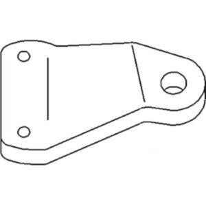 Support Pivot Shaft for John Deere M4156T M4156T MT 40 420 430